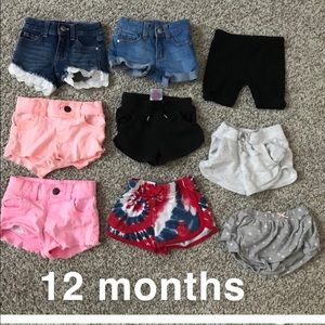 12 month shorts